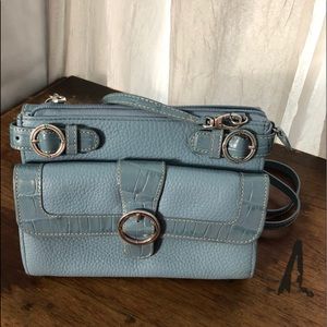 Brighton crossbody bag. Baby blue. New.